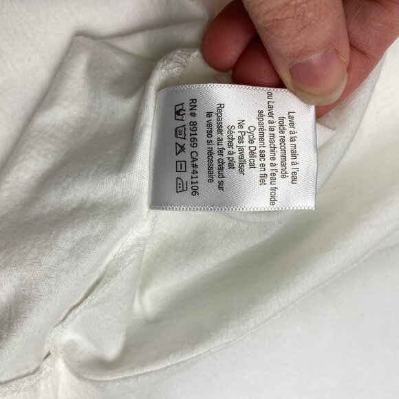 NWT ATM Anthony Thomas Melillo Women's Shirt Size XL White Cotton Long Sleeve - Picture 15 of 15